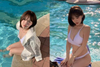 하루 매출 4억 찍더니...홍영기, ‘얼짱시대’ 시절 뺨치는 ‘베이글녀’ 근황