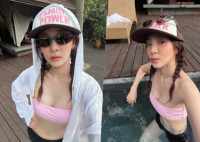 산다라박, 연일 비키니 샷 업로드…몸매 자신감 불붙었네?