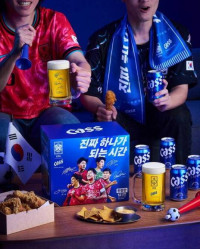 국민 맥주 카스와 함께 월드컵 축구 대표팀 응원해요