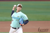 설종진 “에이스 맞았다”…안우진, 158㎞ 직구로 시즌 첫 승 신고